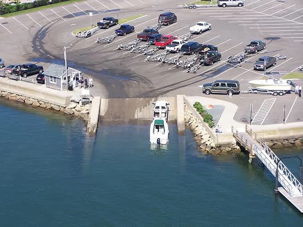 Boat Ramp with Clear Water